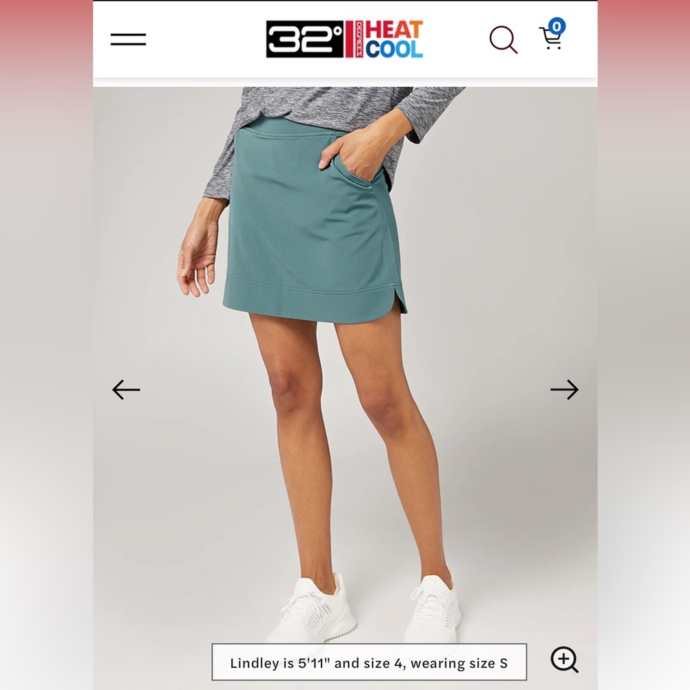 32 degrees athletic skort